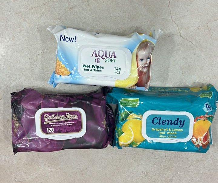 مناديل AQUA SOFT المبللة